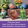 image:imageMindWare Paint Your Own Stone Dragon Outdoor Garden Fantasy Decor DIY Craft Kit for Ages 8