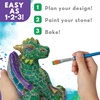 image:imageMindWare Paint Your Own Stone Dragon Outdoor Garden Fantasy Decor DIY Craft Kit for Ages 8