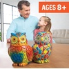 image:imageMindWare Two Creative Friendship Owls Stone Dcor Painting Craft Kit for Two  Ideal Kids Arts amp Crafts Kit for Ages 8 amp Up  Learn How to Paint
