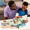 image:imagePeaceable Kingdom 4Pack Wooden Dinosaur Puzzles in Storage Box  48 Piece Jigsaw Puzzle Gift for Toddlers and Kids Ages 35  Dynamite Dinosaurs
