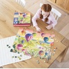 image:imagePeaceable Kingdom Hot Air Ballon Pass Along Puzzle 500 Pieces with Log on Box  Large Jigsaw Puzzle Gift for Kids amp Teens Ages 8  Hot Air Balloons