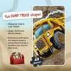 image:imagePeaceable Kingdom Jumbo Dump Truck Floor Puzzle 49 Pieces  Large Jigsaw Puzzle Gift for Toddlers and Kids Ages 5  Shiny Dump Truck