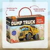image:imagePeaceable Kingdom Jumbo Dump Truck Floor Puzzle 49 Pieces  Large Jigsaw Puzzle Gift for Toddlers and Kids Ages 5  Shiny Dump Truck