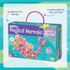 image:imagePeaceable Kingdom Jumbo Mermaid Floor Puzzle 41 Pieces  Large Jigsaw Puzzle Gift for Toddlers and Kids Ages 35  Shimmery Magical Mermaid