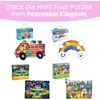 image:imagePeaceable Kingdom Jumbo Mermaid Floor Puzzle 41 Pieces  Large Jigsaw Puzzle Gift for Toddlers and Kids Ages 35  Shimmery Magical Mermaid