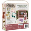 image:imagePeaceable Kingdom Magnetic Dress Up Cozy Critters Playset 56Piece Magnetic Dress Up Set with Bunny amp Kitty Dolls Wardrobe Case with Clothing Rod amp Hangers Pretend Play Toy for Kids Ages 3