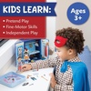 image:imagePeaceable Kingdom Magnetic Dress Up Playful Pretend Playset Magnetic DressUp Dolls with Wardrobe Case 50 Piece ScreenFree Toy for Kids Ages 3