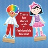 image:imagePeaceable Kingdom Magnetic Dress Up Playful Pretend Playset Magnetic DressUp Dolls with Wardrobe Case 50 Piece ScreenFree Toy for Kids Ages 3