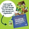 image:imagePeaceable Kingdom Play amp Grow Puzzles Animal Adventures Level 2  Progressive Toddler Puzzles for Ages 2 9 to 20 Pieces