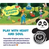 image:imagePeaceable Kingdom Press Sticker Fun At The Zoo Reusable Sticker Tote