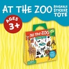 image:imagePeaceable Kingdom Press Sticker Fun At The Zoo Reusable Sticker Tote