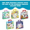 image:imagePeaceable Kingdom Press Sticker Fun At The Zoo Reusable Sticker Tote