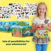 image:imagePeaceable Kingdom Press Sticker Fun At The Zoo Reusable Sticker Tote