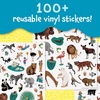 image:imagePeaceable Kingdom Press Sticker Fun At The Zoo Reusable Sticker Tote