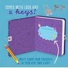 image:imagePeaceable Kingdom Secrets Dreams and Wishes Glow in the Dark 625 Lock and Key Lined Page Diary for Kids