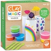 image:imageMindWare Clay Magic Vases Kids Crafts  AirDry Clay for Kids Ages 8 and Up  Shape and Press 6 Vibrant Colors of Magic Clay to Decorate Sturdy Porcelain Vases  No Glue or Baking Required