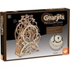 image:imageMindWare Gearjits Clock  3D Wooden Mechanical Model Kit for Teens and Adults Build Your Own Working Clock witj Moving Gears