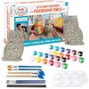 image:imageMindWare Two Creative Friendship Owls Stone Dcor Painting Craft Kit for Two  Ideal Kids Arts amp Crafts Kit for Ages 8 amp Up  Learn How to Paint