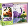 image:imagePeaceable Kingdom 4Pack Wooden Dinosaur Puzzles in Storage Box  48 Piece Jigsaw Puzzle Gift for Toddlers and Kids Ages 35  Dynamite Dinosaurs