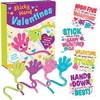 image:imagePeaceable Kingdom Valentines Cards for Kids Classroom Set of 28 Valentines Day Gifts  Sticky Hands