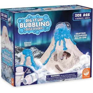 image:imageMindWare Dig It Up Bubbling Ice Age Discovery Glacial Volcano Fossil Discovery Dig Kit  Make the Volcano Erupt and Then Excavate 7 Artifacts  Educational Activity for Kids amp Teens  Ages 8 amp Up