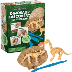 image:imageMindWare Dino Egg Dig Kit  Make 2 Giant Dino Eggs Then Excavate the Dinosaur  Includes Science Experiment