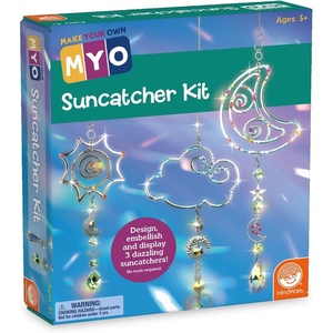 image:imageMindWare Make Your Own Suncatcher Kit  Design amp Decorate 3 Sparkling Window Suncatchers Creative Craft Kit Ages 5