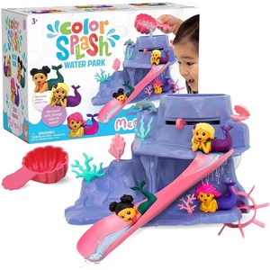 image:imageMindWare Mermaid Color Splash Water Park Bathtub Playset  Interactive Bath Toys with Color Changing Mermaid Doll Figures  Gift for 3 Year Olds and Up