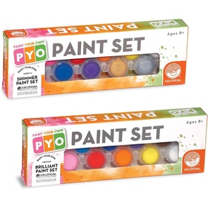 image:imageMindWare Paint Your Own Porcelain paints kit Brilliant colors and Shimmer colors