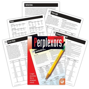 image:imageMindWare Perplexors Expert Level Logic Puzzle Book  Deductive Reasoning Puzzles for Kids and Adults Grades 912 46 Puzzles with Solutions