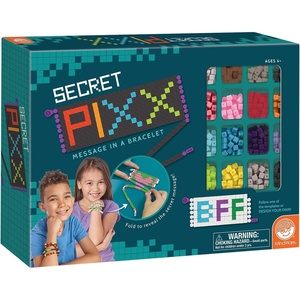 image:imageMindWare Secret Pixx Message in A Bracelet Makes 7 Silicone Bead Bracelets