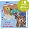 image:imageMindWare Color by Number Mystery Mosaics Book 1 Multi Color  Peelandplace sticker mosaics that reveal a hidden pictureBook 3
