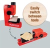 image:imagePLAYMAKE 4 in 1 Creative Workshop Safe for Children 5 for Wood amp Cardboard  Sawing Drilling Sanding and Turning  STEM Education for Children  4 Functions in one Set  Technical Toy