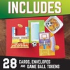 image:imagePeaceable Kingdom Valentines Cards for Kids Classroom Set of 28 Valentines Day Gifts  Flick em Sports Games  28 readytogive valentines for the whole class Includes valentine set