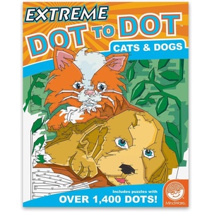 image:imageMindWare Extreme Dot to Dot Coloring Cats and Dogs