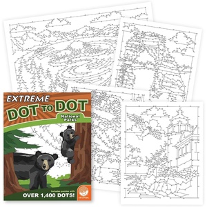 image:imageMindWare Extreme DottoDot National Parks  ConnectThedot Activity amp Coloring Book for Kids Teens amp Adults  32 Engaging Puzzles  Fun Quiettime workbook for Boys amp Girls