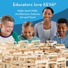 image:imageMindWare KEVA Structures 600 Plank Wooden Building Blocks Set Includes 600 Pine KEVA Planks 30 Idea Cards and Collapsible Storage Bin