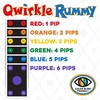 image:imageMindWare Qwirkle Rummy Color BlindFriendly Edition Easy to Play for ColorVisionimpairedFamily Favorite Card Game Twist on Qwirkle  Fun Brain Challenge  Kids amp Adults Strategy  24 Players