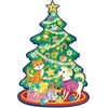 image:imagePeaceable Kingdom Jumbo Christmas Tree Floor Puzzle 49 Pieces  A 49piece floor puzzle that builds focus and patience Includes 49 puzzle pieces Ages 3