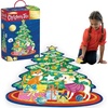 image:imagePeaceable Kingdom Jumbo Christmas Tree Floor Puzzle 49 Pieces  A 49piece floor puzzle that builds focus and patience Includes 49 puzzle pieces Ages 3